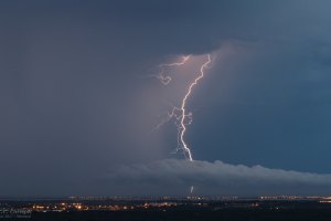 Balayage orageux dans l'Hérault le 27 juin 2017