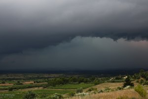 Balayage orageux dans l'Hérault le 27 juin 2017
