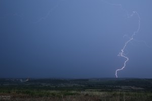 Balayage orageux dans l'Hérault le 27 juin 2017