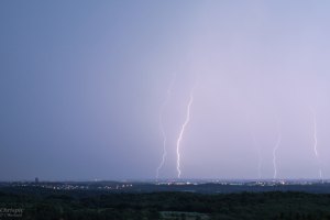 Balayage orageux dans l'Hérault le 27 juin 2017