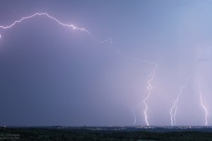 Balayage orageux dans l'Hérault le 27 juin 2017