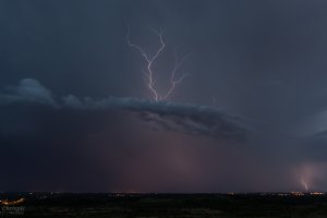 Balayage orageux dans l'Hérault le 27 juin 2017