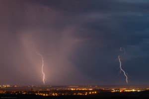 Balayage orageux dans l'Hérault le 27 juin 2017