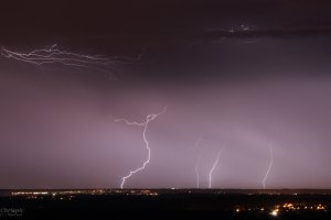 Balayage orageux dans l'Hérault le 27 juin 2017