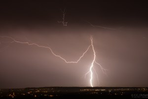 Balayage orageux dans l'Hérault le 27 juin 2017