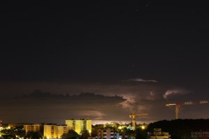 Balayage orageux dans l'Hérault le 27 juin 2017