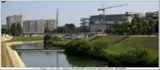 Chantier d'un immeuble de bureaux - Cliquez pour avoir la photo  sa taille relle.