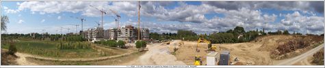 Panoramique sur le quartier - Cliquez pour avoir la photo  sa taille relle.