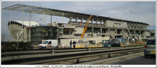 Chantier du stade Yves-du-Manoir - Cliquez pour avoir la photo  sa taille relle.