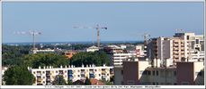 Vue sur les grues - Cliquez pour avoir la photo  sa taille relle.